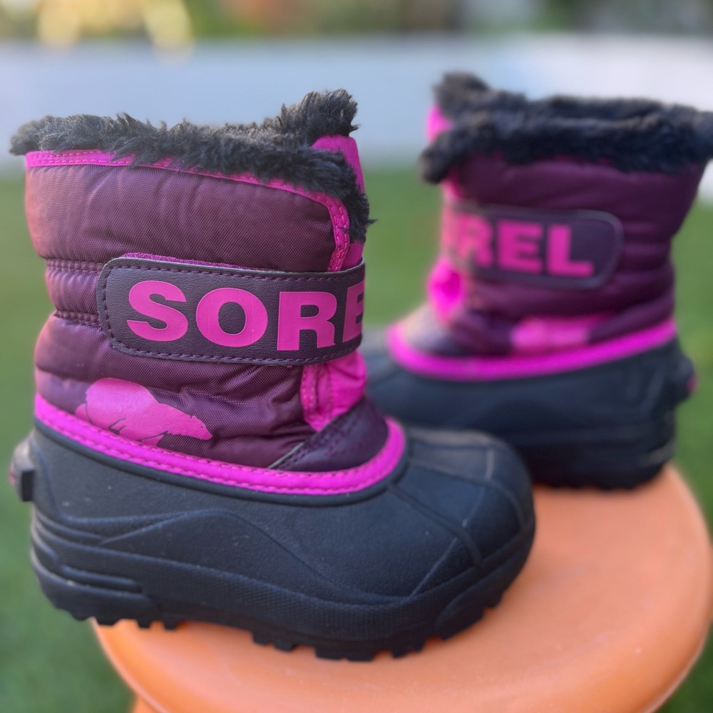 Sorel Snow Commander Children’s Boots Size 10 USA